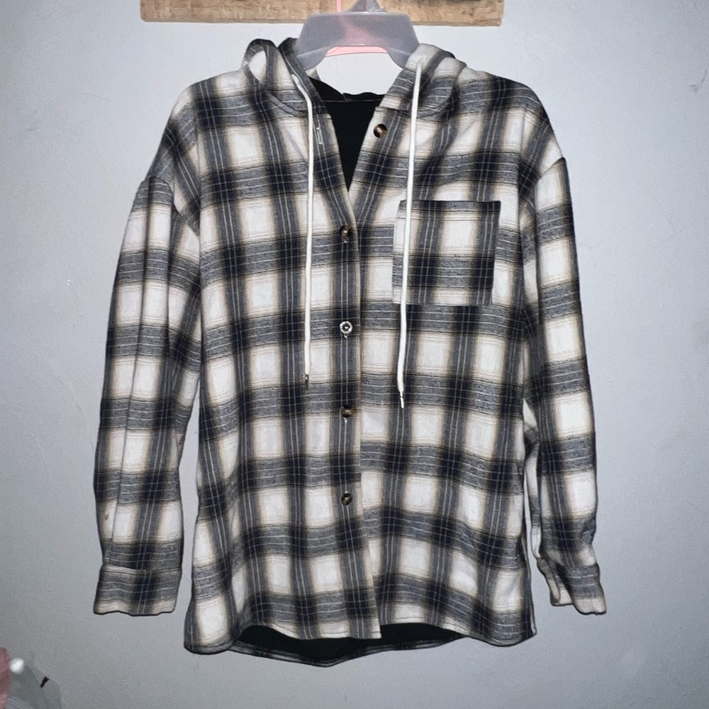 Shein plaid coat